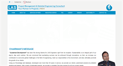 Desktop Screenshot of lasengg.com